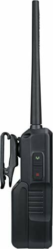 Black walkie-talkie with antenna