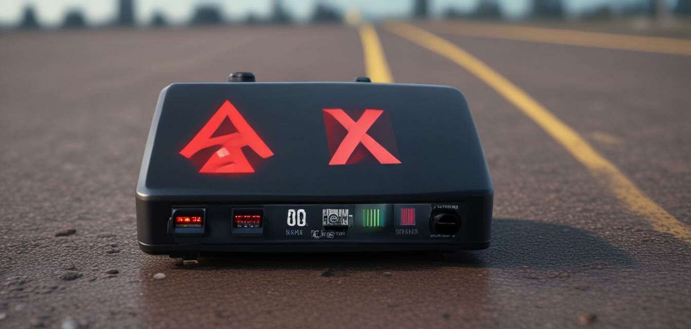 Radar detector with false alert