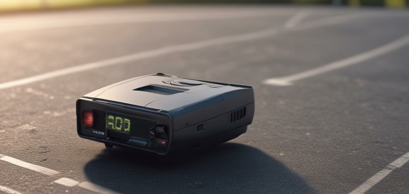 Radar detector with poor detection range