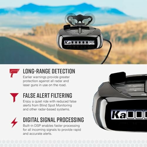 Radar Detector Features