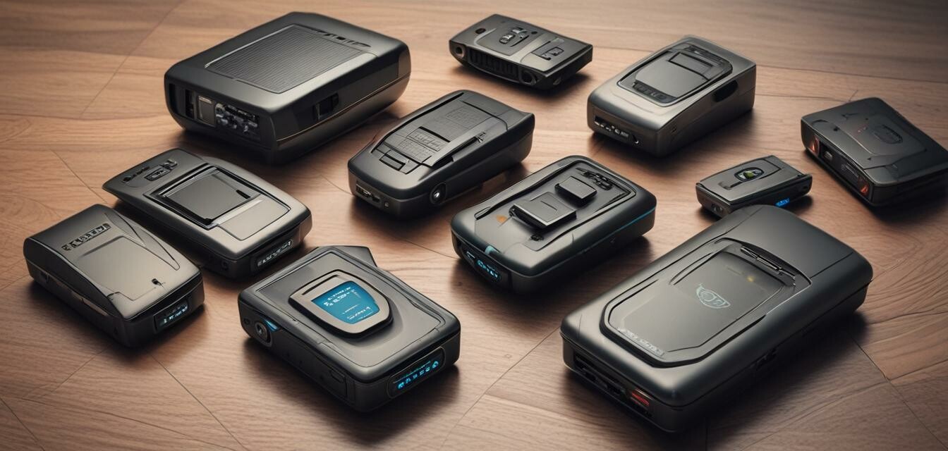 Variety of radar detectors